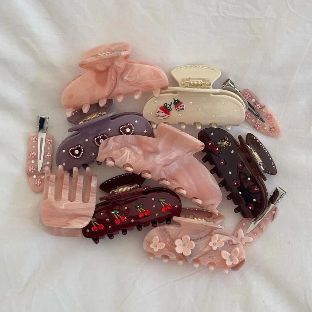 Emi Jay Sweetheart Clip Pink Chantilly Angel - Shop online now
