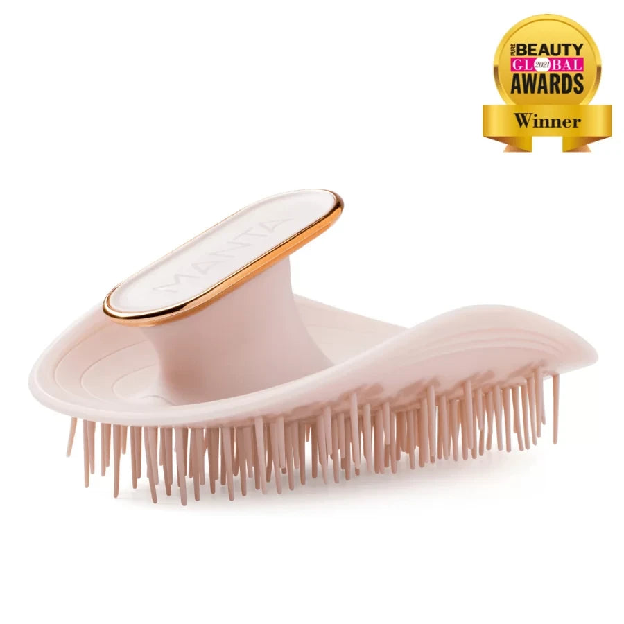 Buy Manta Healthy Hair Brush Pink/Rose Gold - fast shipping to Italy, France, Germany, EU