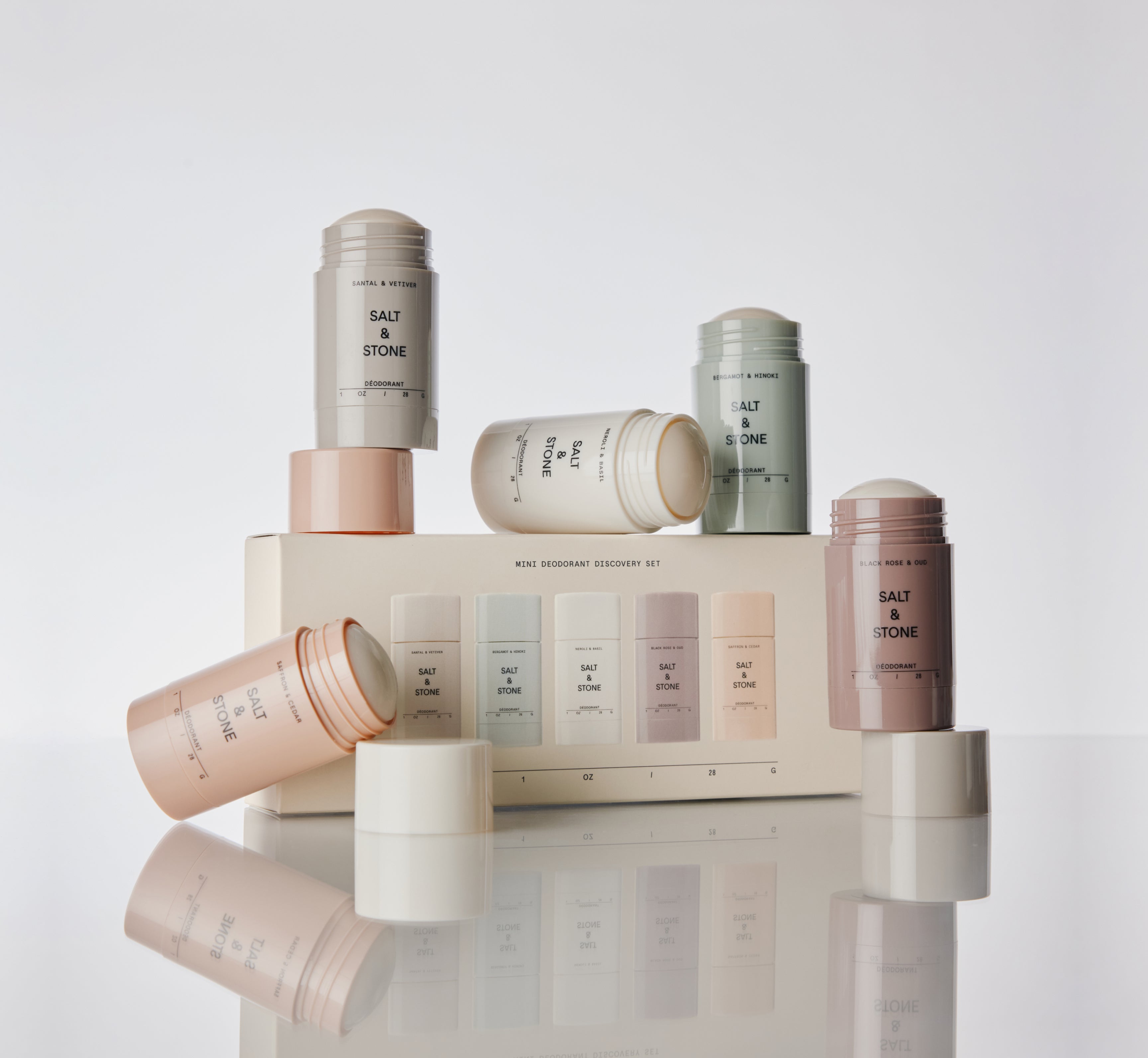 Salt & Stone Mini Deodorant Discovery Set