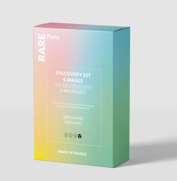 Rare Paris Discovery box - 4 face masks
