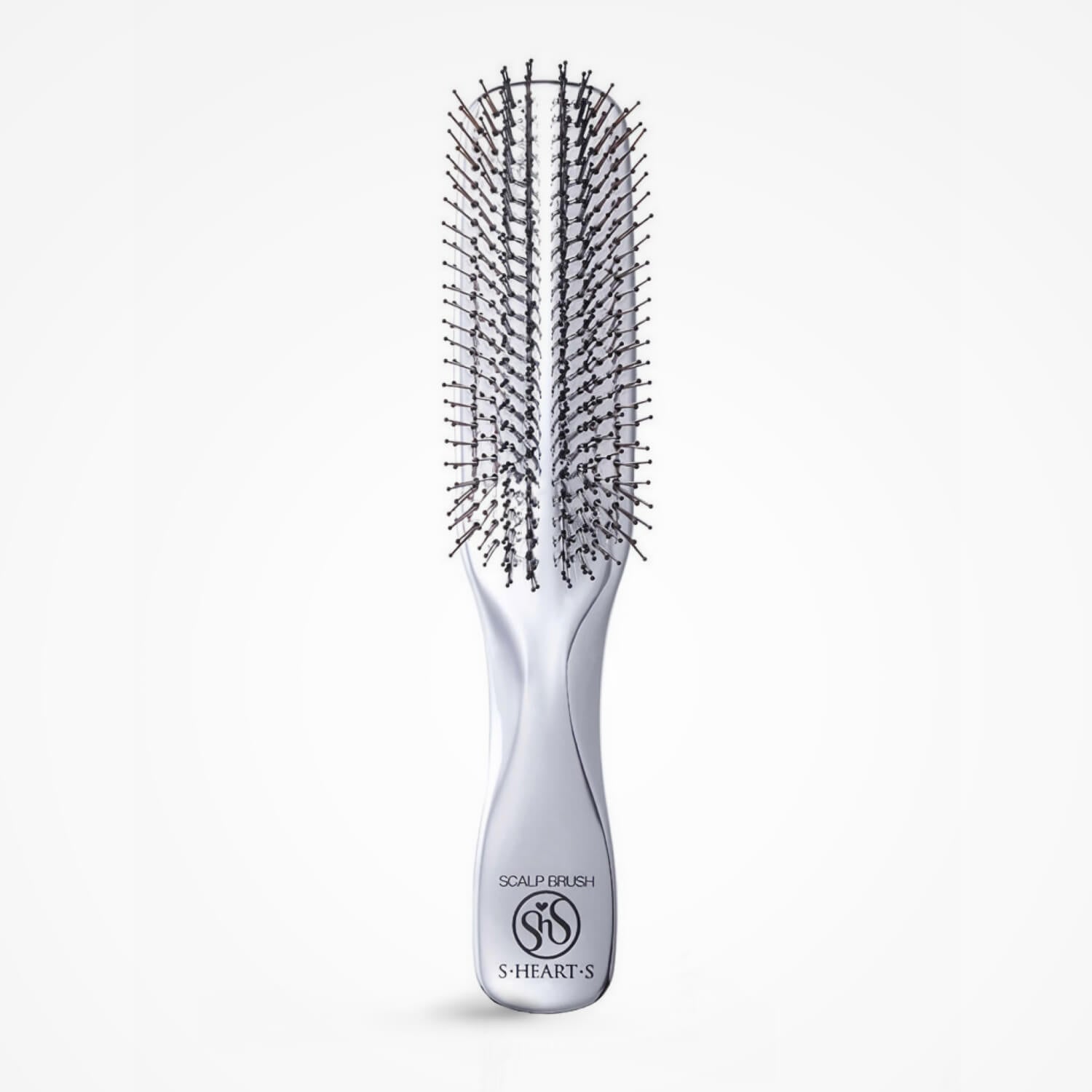 S-HEART-S Scalp Brush World Premium Long Silver - Shop online now