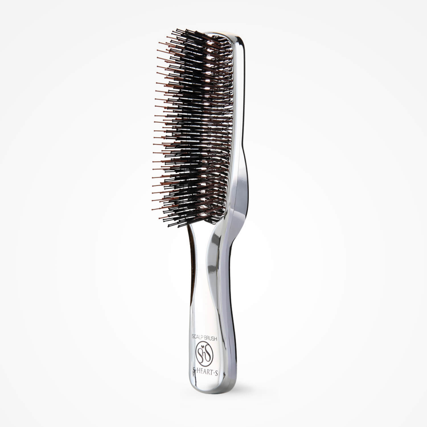 S-HEART-S Scalp Brush World Premium Long Silver - Shop online now